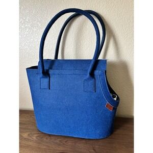 Nooee Pet Carrier Bag Remobavble Cushion Insert Top Zip Grey 17X12X8"